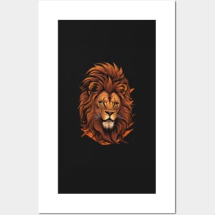 lion Posters and Art